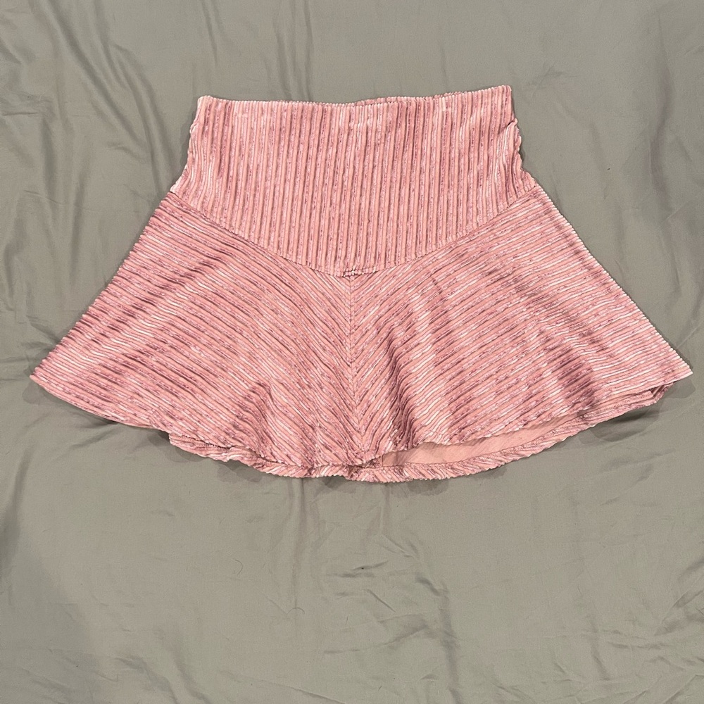 NWOT Free People Camden miniskirt in Lilac sz L